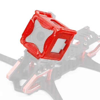 

JMT 3D Printed Printing TPU Camera GoPro Head Protection Camera Mounting Seat for iFlight Longya V3 Frame DIY FPV Racing Drone