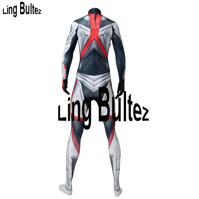 Ling Bultez High Quality Avengers Endgame Cosplay Costume End Game Quantum Realm Suit With Muscle Shade Quantum Realm Costume