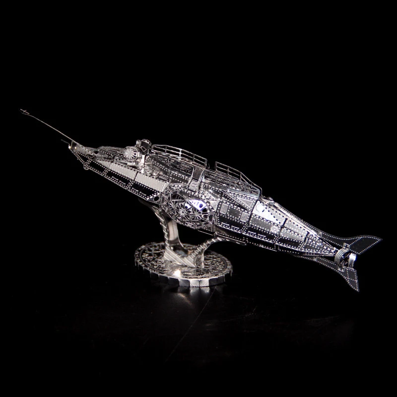 Nautilus 3D металлические Пазлы USS Nautilus SSN-571 Пазлы Обучающие цифры-миниатюры подарки игрушки, фигурки домашний декор