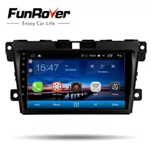 Funrover 9 2 din Car font b Radio b font Multimedia android 8 0 For Mazda