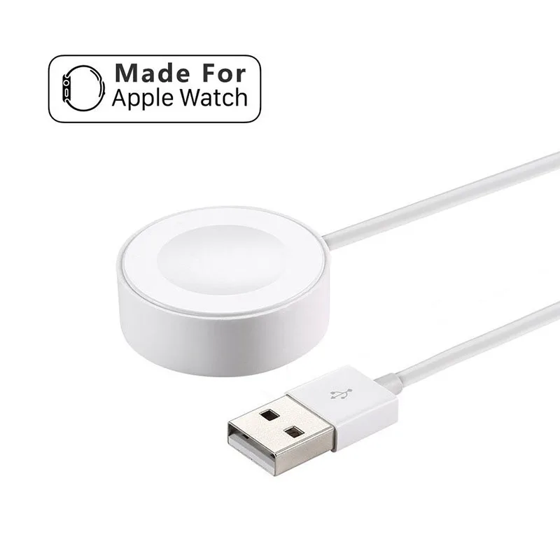 

Fast Wireless Charger for iWatch Series 1/2/ 3 USB Magnetic iWatch Charging Cable 3.3 feet/1meter for Apple Watch Charger