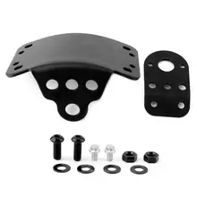 Мотоцикл ретро дуга Боковое крепление номерной знак держатель металлический кронштейн для Suzuki Honda Kawasaki Yamaha номерной знак держатель