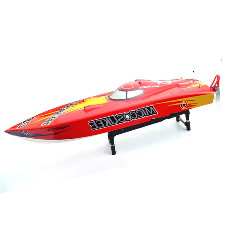 

26I PE 2.4G 1/16 118cm FRP 15kg Servo 30C C Motor Waterproof Oil Electric Power RC Boat High Speed 85Km/h Outdoor Toys for Kids