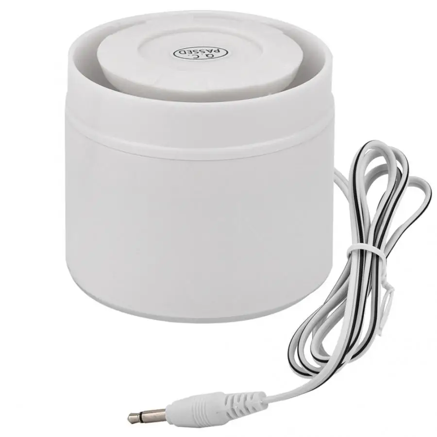 

120dB DC12V Ultra Loud Sound Mini Wired Horn Siren Alarm Indoor Home Security Alarm System 2019