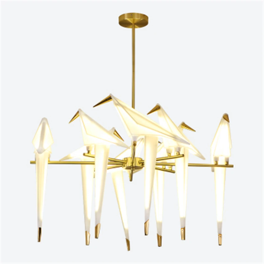 

Modern Bird Acrylic LED Pendant Light Lighting LED Pendant Lamp Bedroom Living Room Hanging Lamp Luminaire Loft Kitchen Fixtures