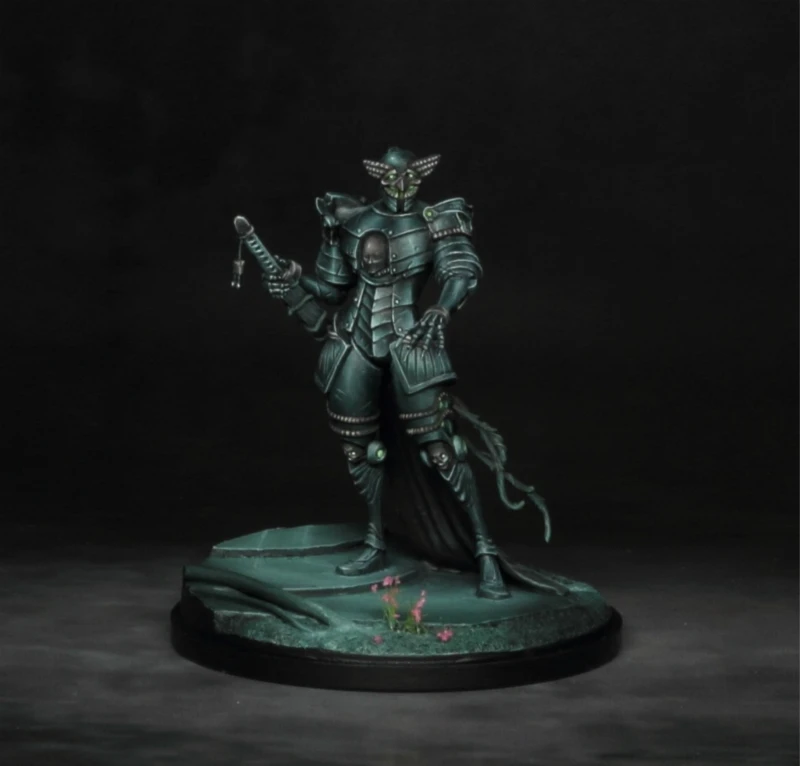 

Fantasy Series Resin Model Ghost Knight Figure Scale Model DIY Toy Adult Hobby Collection Free Shipping