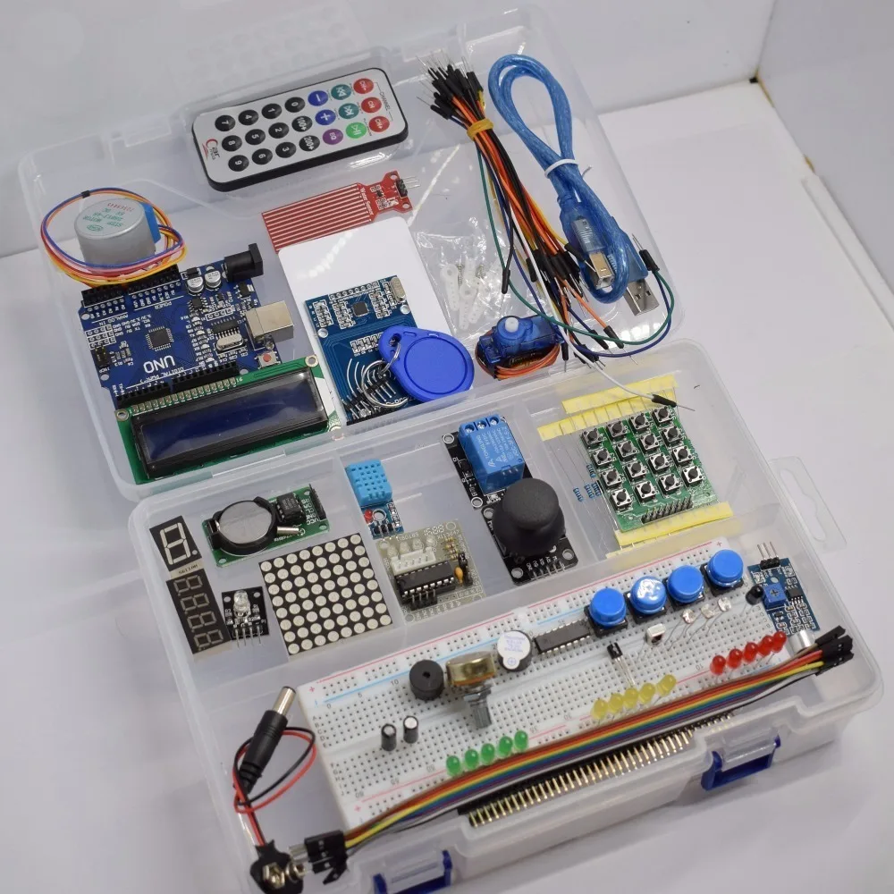 TZT новейший RFID стартовый набор для Arduino UNO R3 обновленная версия Обучающий с