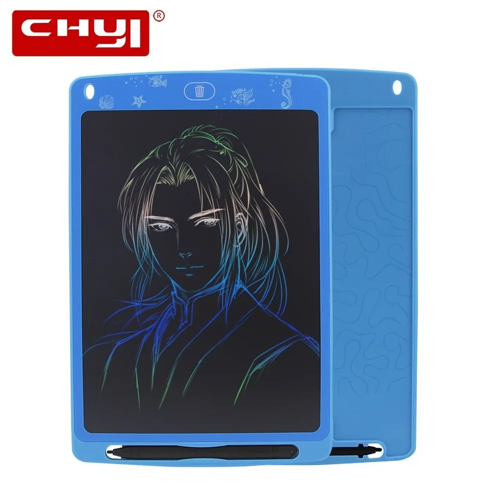 

CHUYI 10 Inch Colorful LCD Writing Tablet Digital Graphic Tablet Art Drawing Board Electronic Touch Pads Slim Handwriting Pads