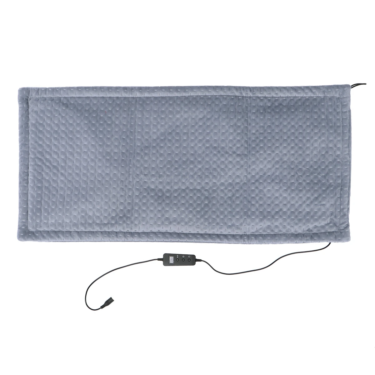 

High Quality Safe Multifunction Electric Blanket Flannel Shawl Kneepad Warm-Up Pad For Home Office (Grey)