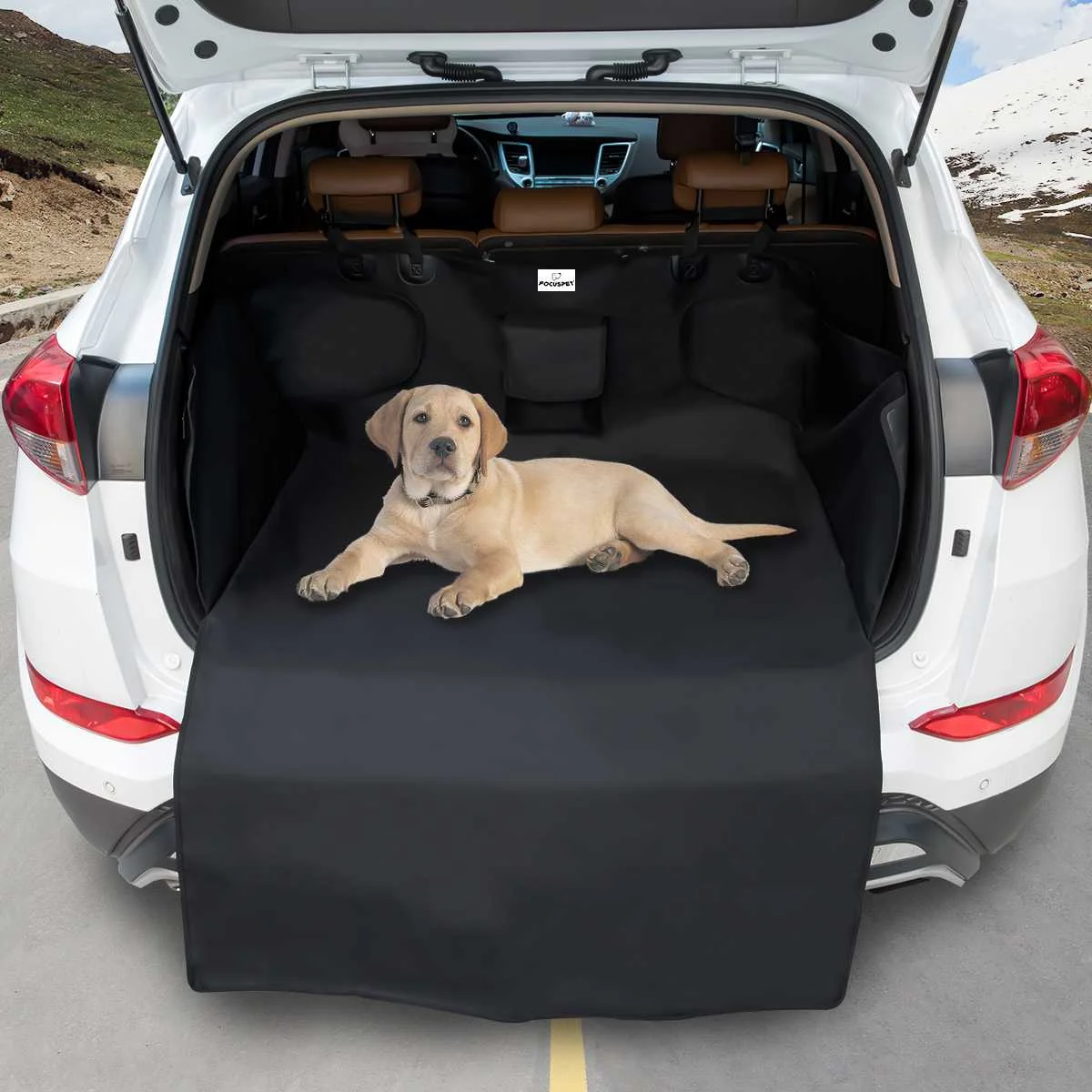 

2019 Dog Car Trunk Mat Hammock Boot Pet Seat Cover Barrier Protect Floor Non-slip Foldable Waterproof Dirt Resistant Rear Seat