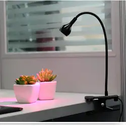 Светодиодный светать Гибкая клип 5 V USB Fitolampy светодиодный полный спектр Фито источник питания лампы выращивание лампы для помещений