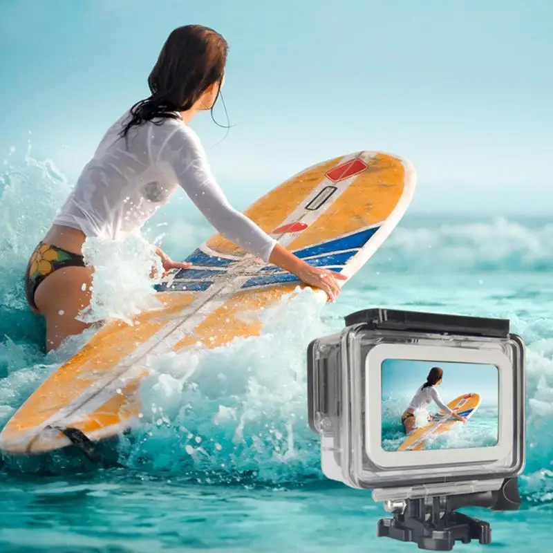 

40M Underwater Waterproof Case For GoPro Hero 7 6 5 Black 4 Camera Diving Housing Mount for GoPro Accessory #25