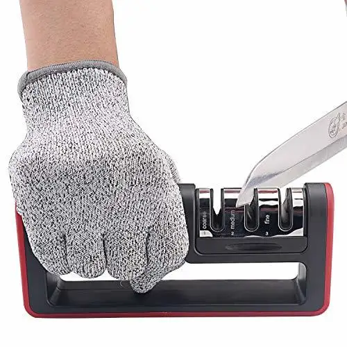 Нож sharp ening Tool помогает ремонтировать, восстанавливать и полировать лезвия-раскрыть бритву-острое лезвие,(вырезанная перчатка в комплекте