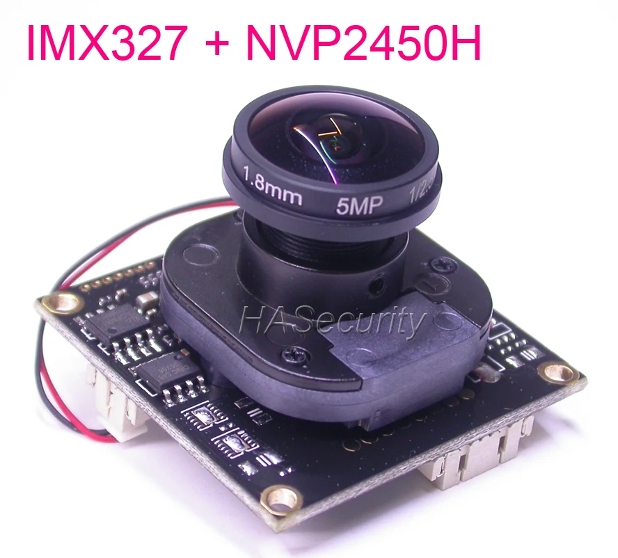 

Fisheye LENs HDR (WDR) AHD-H / CVBS 1/2.8" STARVIS IMX327 CMOS NVP2450 CCTV camera PCB board module +OSD cable +IRC (UTC)