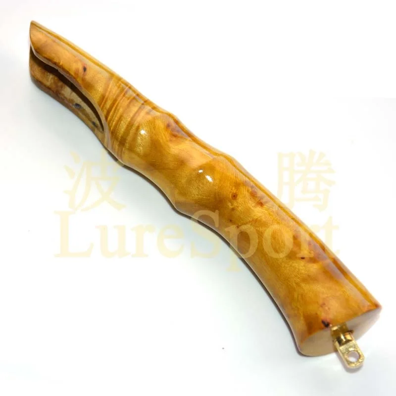LureSport 17 см деревянная ручка из капа для FUJI VSS катушка сиденье палец форма ручка стержень строительный компонент ремонт полюс DIY аксессуар