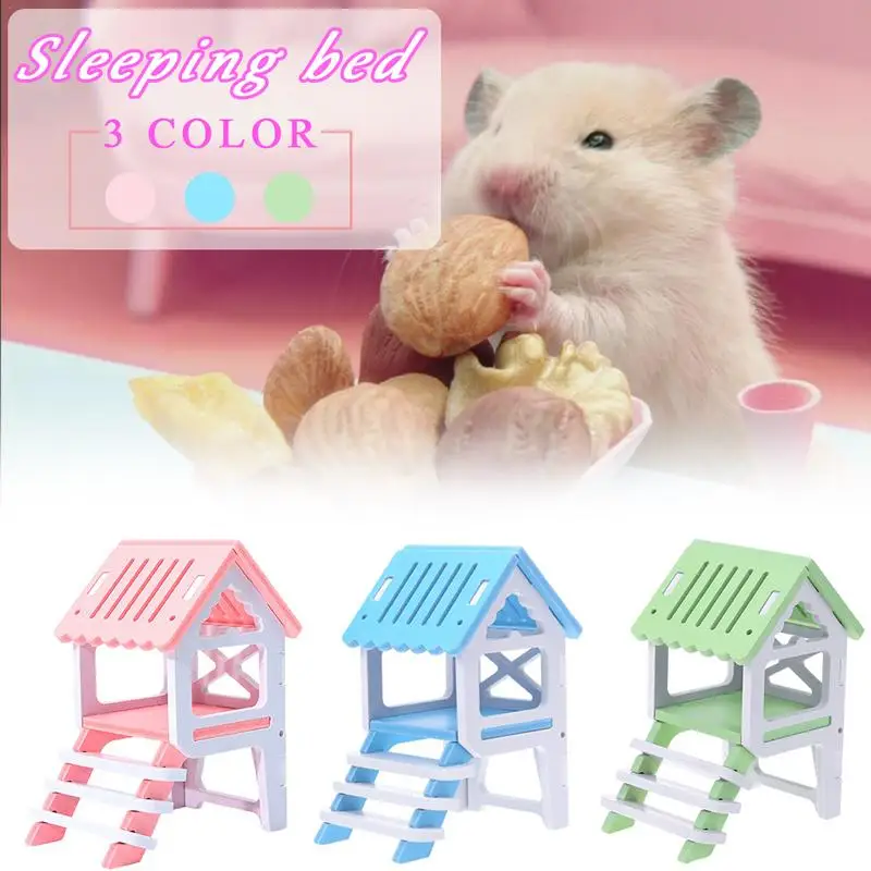 New Fashion Hamster Loft Game Toy Hamster Squirrel Sleeping Loft Toy Small font b Pet b
