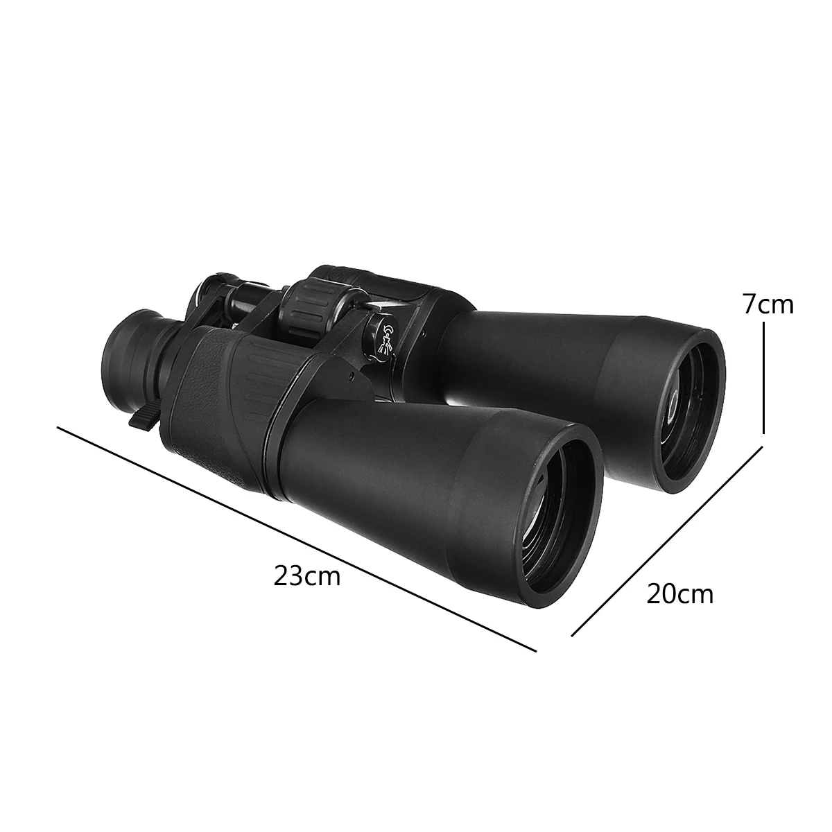 12-24X60 التكبير Bak-7 بريزم للماء HD البصرية تلسكوب مجهر للرؤية الليلية للتكبير السفر التخييم المشي لمسافات طويلة الصيد