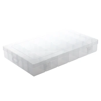 

Hot sale-36 compartment jewelry adjustable new plastic Organizer