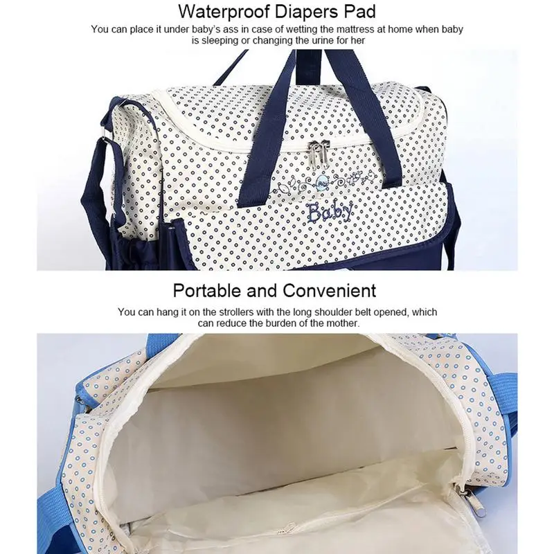 Большой Ёмкость Мумия Многофункциональный Сумка для беременных Для женщин Сумки одного плеча сумки