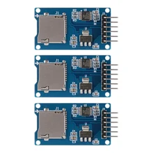 3x Micro-SD SDHC щит TF карта памяти Щит Модуль 6 Pin SPI для Arduino