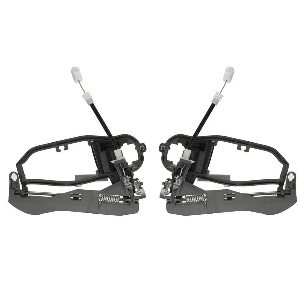 

2Pcs Car Interior Door Handle Bracket Front Left Side + Front Right Side For Bmw X5 E53 2000-2007 51218243615 51218243616