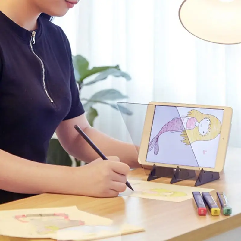 

Art Drawing Anime Sketch Painting Tracing Board Zero-based Mould Kid Toy Copy Pad Panel Crafts 22.5 X15.6cm