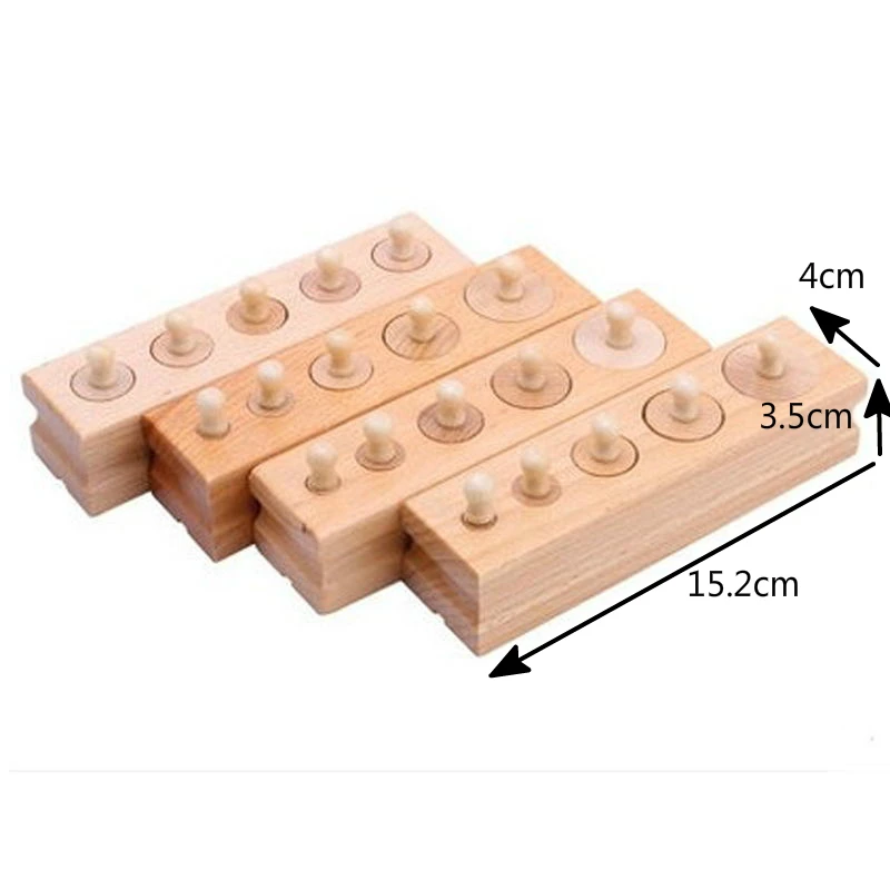 Цилиндр Монтессори Обучающие деревянные игрушки Детские Tangram головоломки доска раннего обучения мультфильм деревянные детские игрушки-пазлы для детей