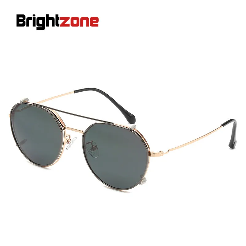 Brightzone 2019 пилот близорукости очки поляризованные пристегиваемые солнцезащитные