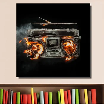 

Green Day Revolution Radio Music Album Cover Poster Print on Canvas Wall Art Home Decor No Frame