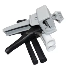 50 мл 1:1 2:1 эпоксидная смола AB клеевой пистолет маркировка Акриловый Клей Диспенсер аппликатор Дозирующий пистолет смешанные склеивания экструзии DIY