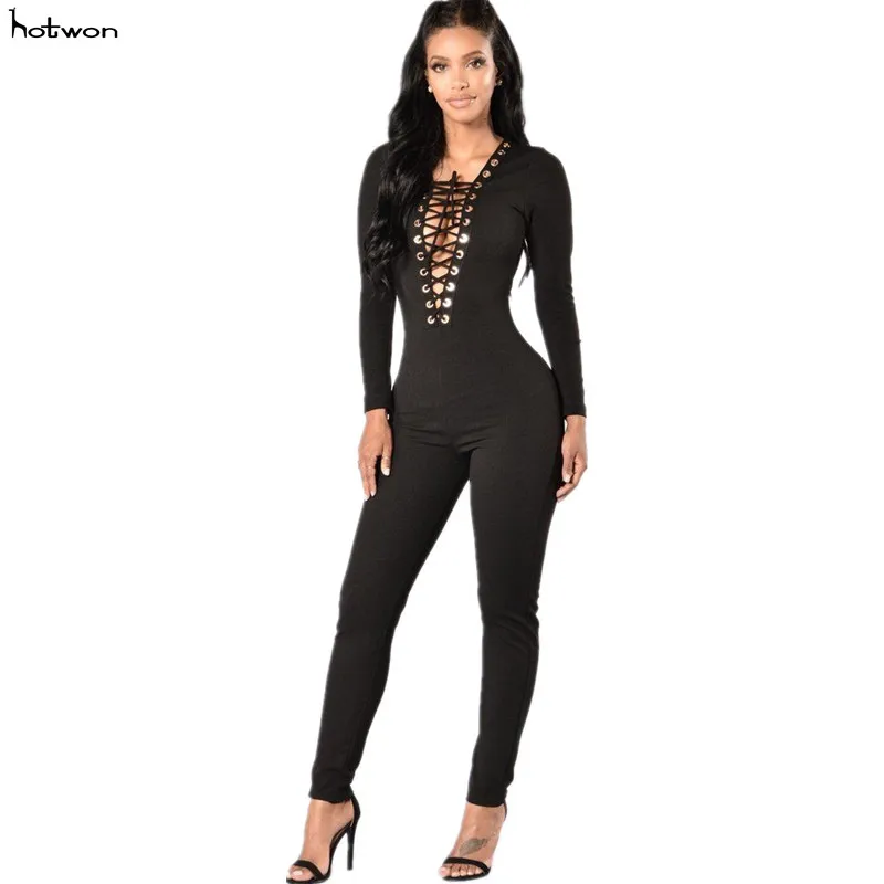 2018 г. пикантные Для женщин дамы спортивный костюм Bodycon Вечерние комбинезон