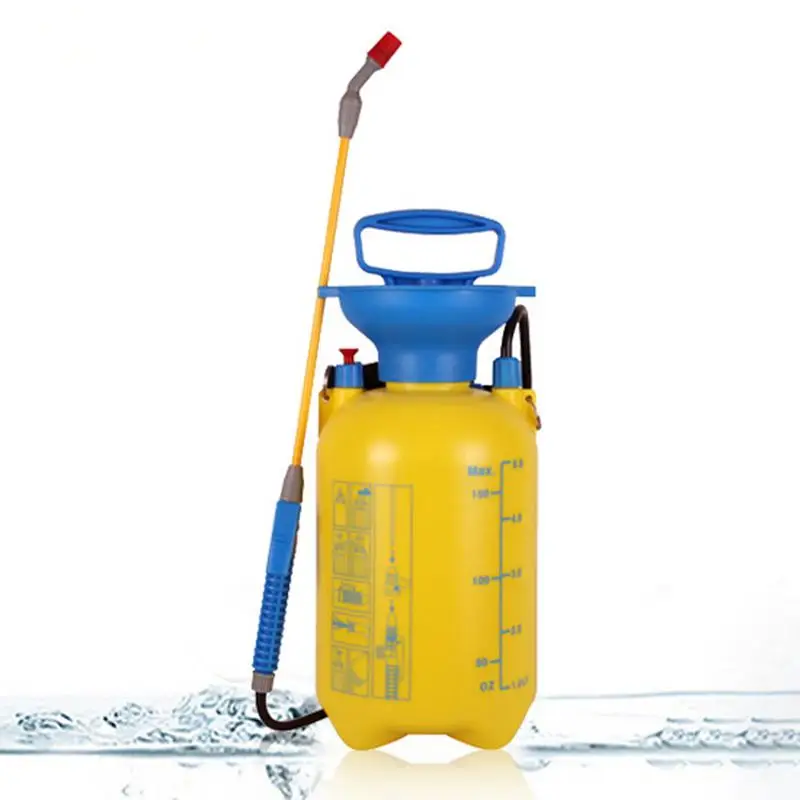 Синий 5L/3L опрыскиватель Малый Лейка Садоводство полив цветочный спрей бутылки