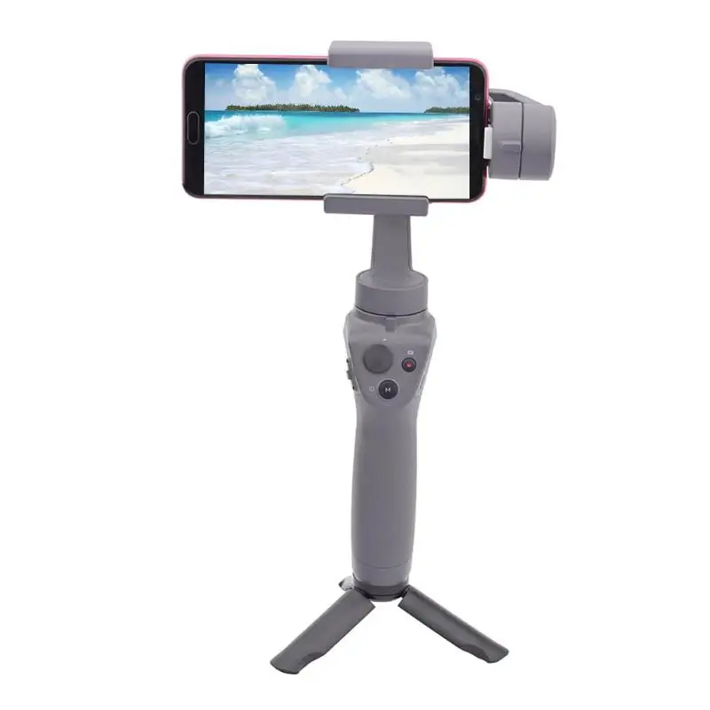 

ALLOYSEED Foldable Handheld Gimbal Stabilizer Tripod Phone Stand For DJI OSMO Mobile 2/Zhiyun Smooth Gimbal Accessories Base