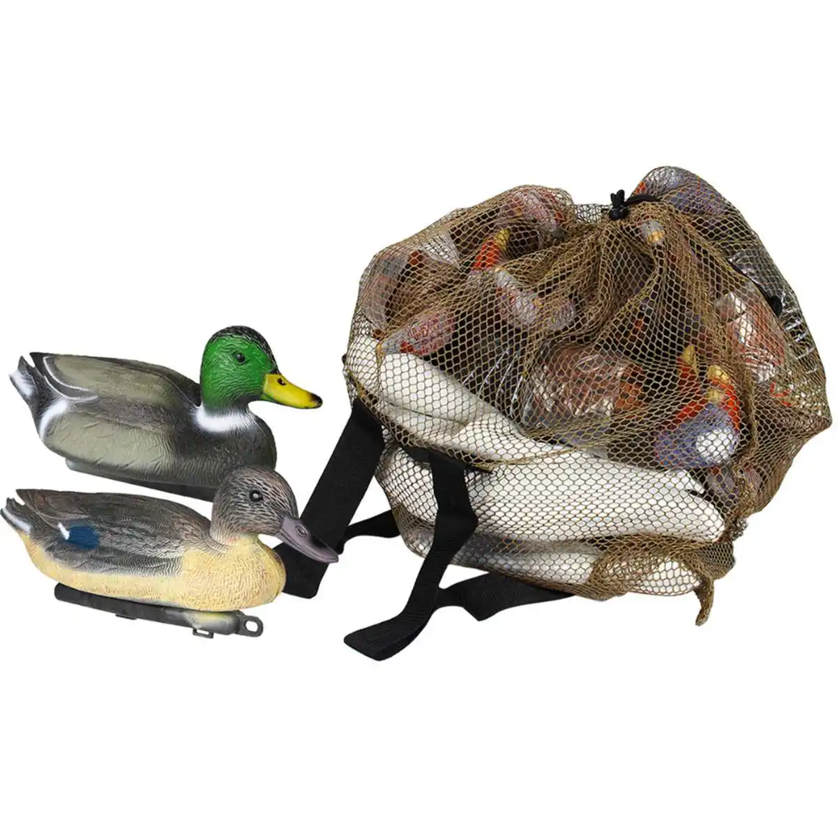 Us 8 99 45 Off Mesh Decoy Bags Duck Goose Turkey Bag Hunting With Shoulder Straps Polyester Net For In From Sports