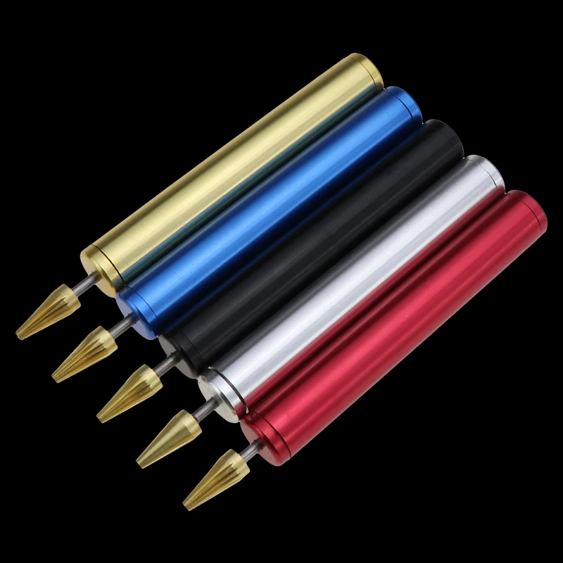 

Leather Craft Edge Oil Pen Leather Dye Pen Stainless Steel Brush Brass Head Applicator Paint Roller Tools for Leathercraft DIY