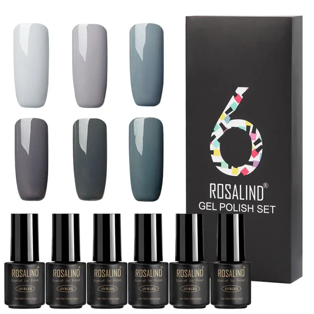 

New Women Fashion Nail Art Manicure Decoration Nail 7 Types Pack of Glitter Nail 7ml Polish