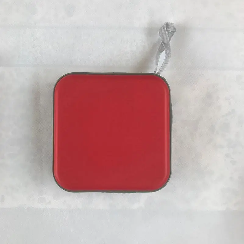 

LEORY Portable 40 dics CD DVD Case Album Box Storage Organizer Holder Sleeve Hard Bag CD Wallet with Zipper