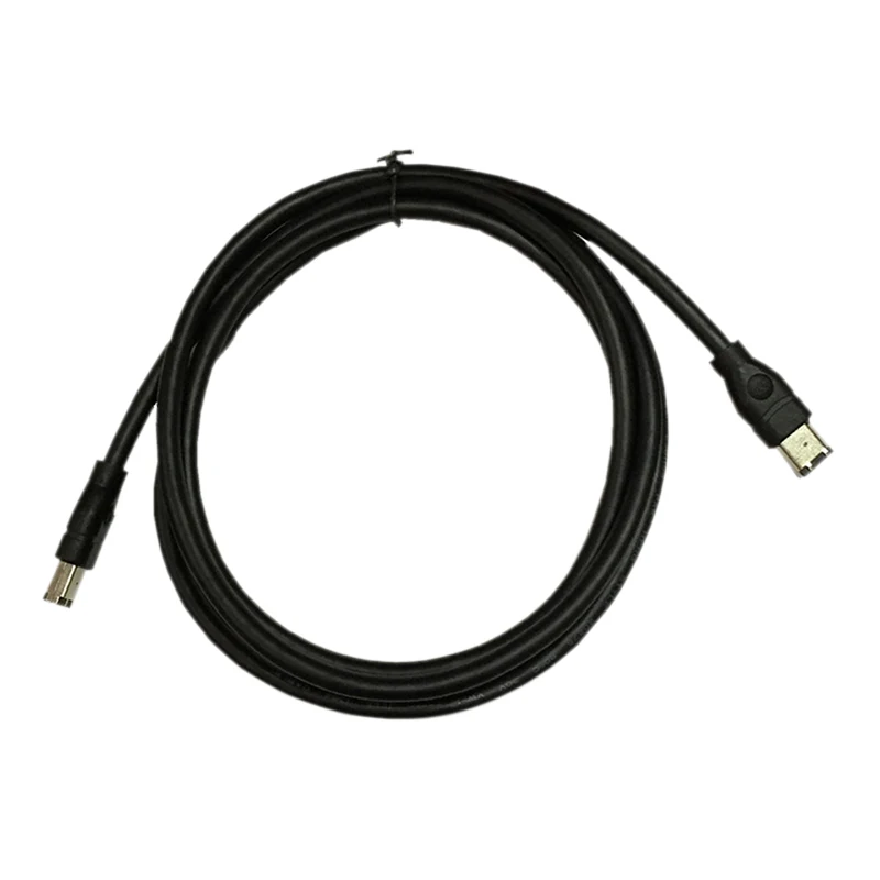 Черный IEEE 1394 Firewire 400 к Firewire 400 кабель, 6 Pin/6 штекер/Male-10 FT