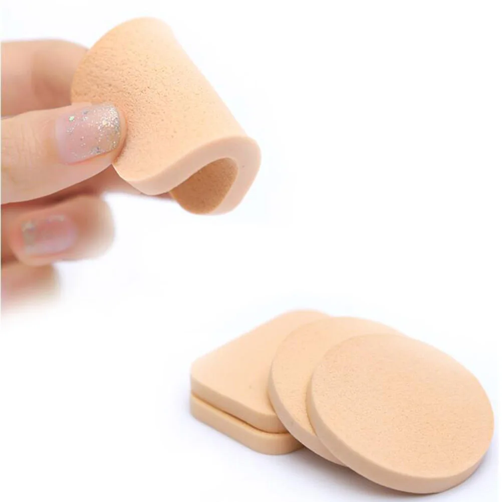 

20pce Facial Powder Puff Makeup Sponge Cosmetics Blusher Concealer Applicators For Treatment Face Cleaning Foundation Skin Care