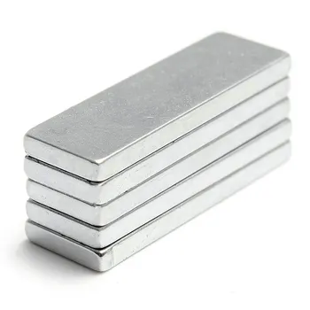 

5Pcs N52 Super Strong NeFeB Neodymium Block Fridge Magnets 25mm x 8mm x 2mm