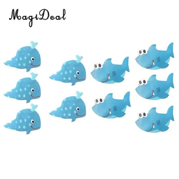 

MagiDeal 10 Pieces Non Slip Bath Tub Stickers Bathroom Mat Shower Room Floor Grip Non-slip Bathtub Appliques Sticker Home Decor