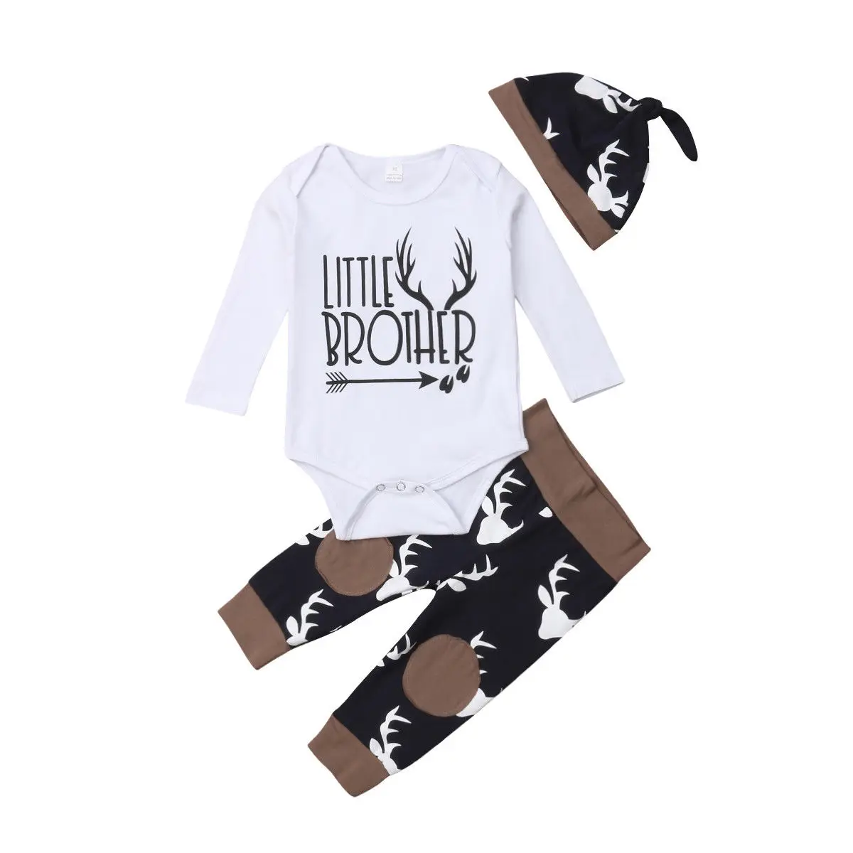 little brother baby outfit