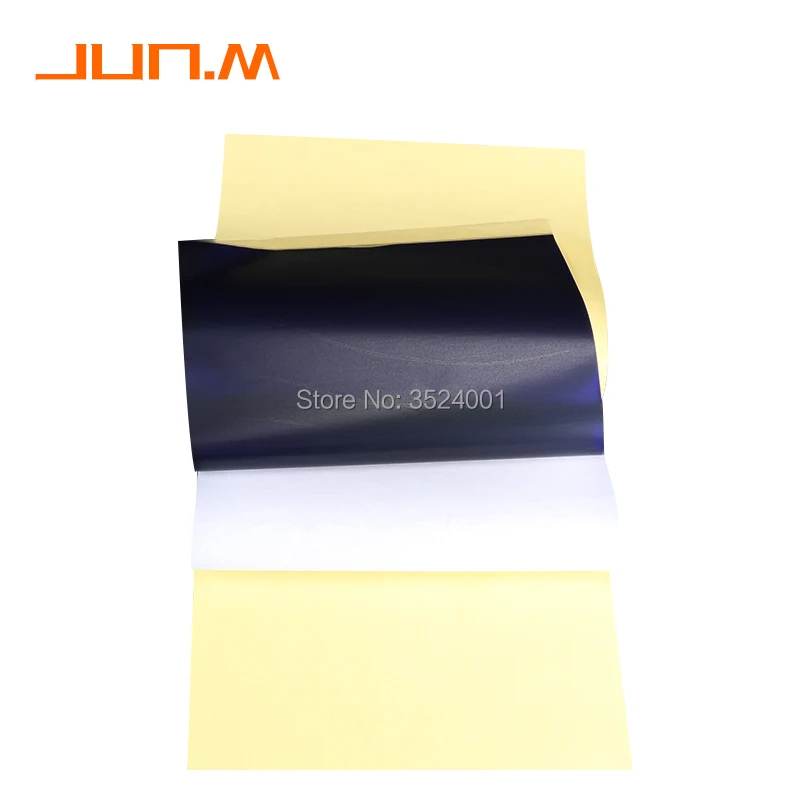 

10Pcs 4 Layers Tattoo Transfer Paper Tattoo Supplies Carbon Thermal Transfer Paper Tattoo Stencil Copy Tracing Paper Accessory
