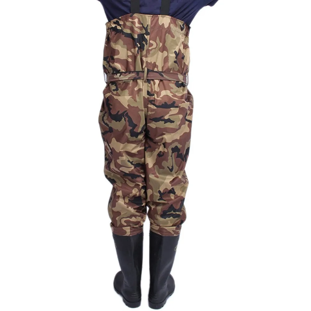 Outdoor Hunting Farming Pants Euro 38-47 Men Waterproof Anti-wear Waders Boots Fishing Suspender Jumpsuit Fly Fishing Waders