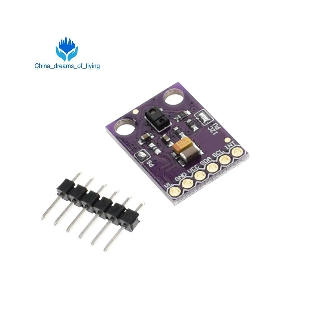 

TZT 1pcs GY-9960-3.3 APDS-9960 proximity detection and non-contact gesture detection RGB and Gesture for Arduino