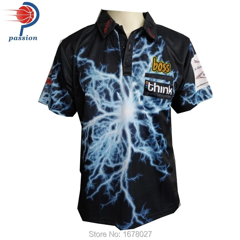 

Design Custom Sublimated Men Quick Dry Printed Advertising Polo Shirt