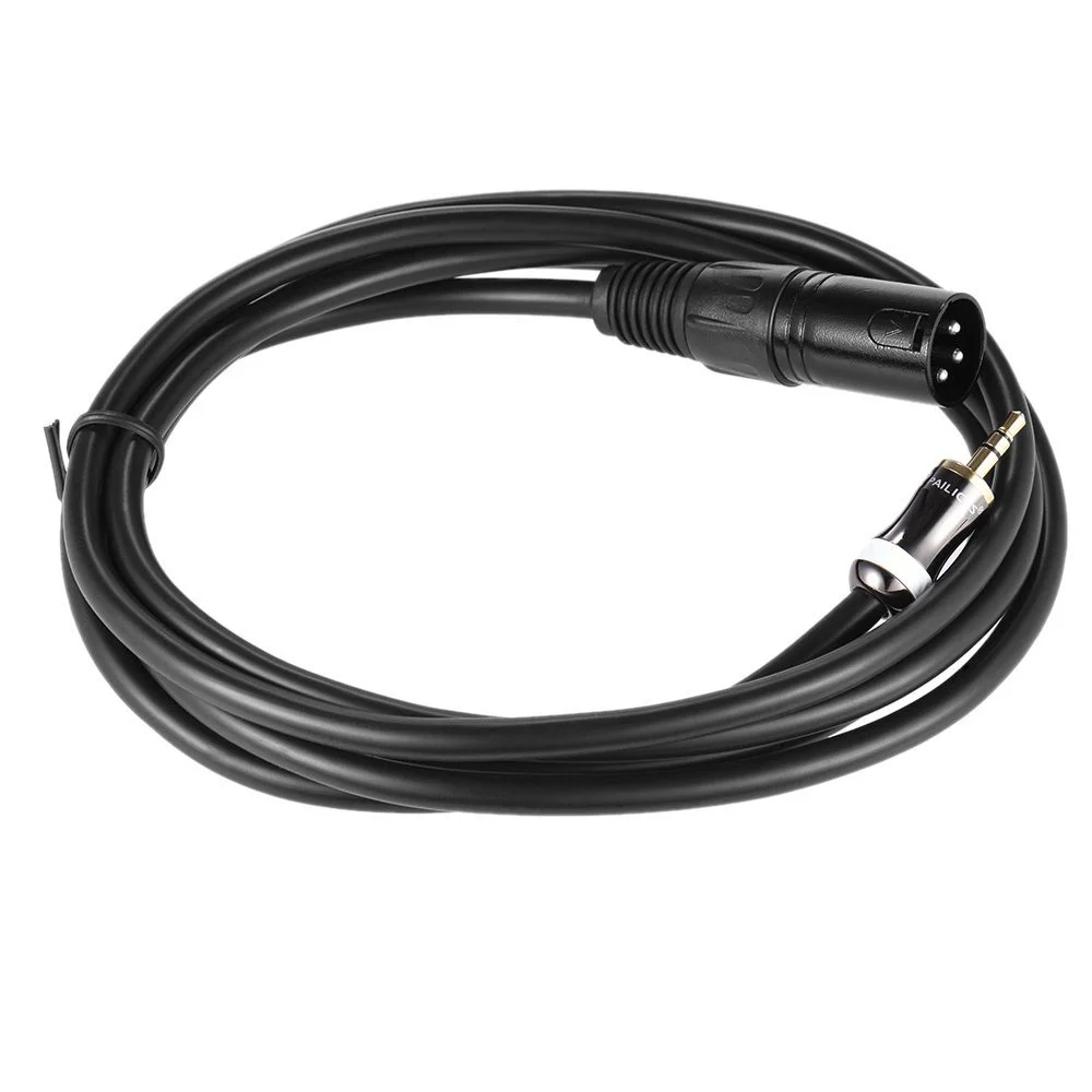 2 м XLR 6 Футов Jack 3 5 мм кабель для аудио микшера PC динамик|Кабели HDMI| |