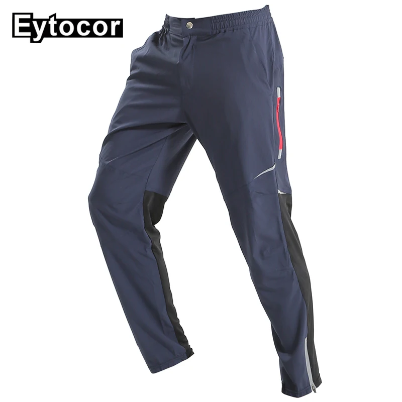 

EYTOCOR Long Bike Pants Cycle Riding Clothing Bicycle Bike Fishing Fitness Trousers Anti-sweat Breathable Bicycle Trousers