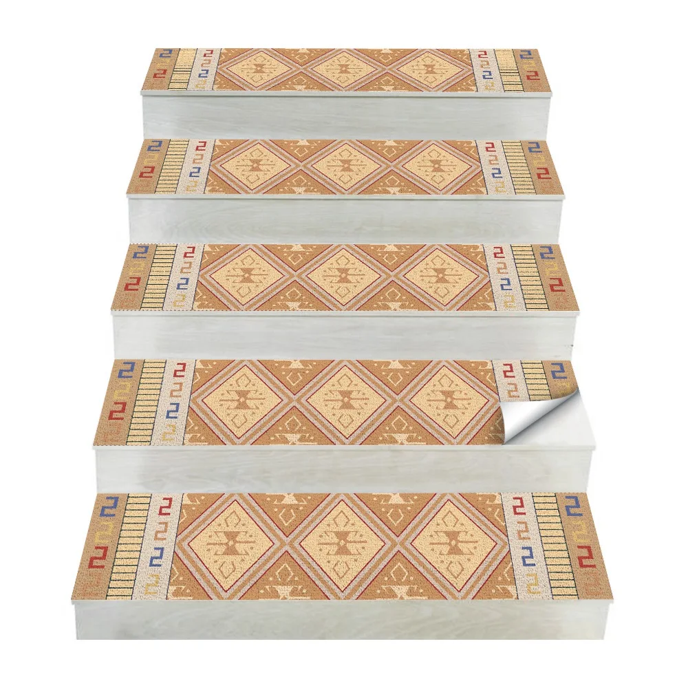 Hot Sale Tile Stickers 4 Pc Set Arabian Style Free Glue Stair Stickers Tiles Stickers Bathroom & Kitchen Tile Decals Easy To A Hot Sale Tile Stickers 4 Pc Set Arabian Style Free Glue Stair Stickers Tiles Stickers Bathroom & Kitchen Tile Decals Easy To A