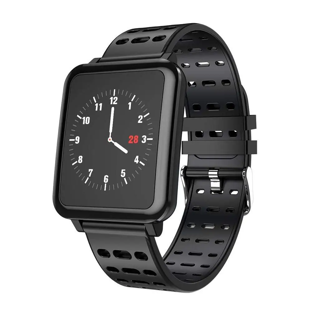 

IG-Smart Watches, IP67 Waterproof Fitness Tracker with 1.3 Inch Color Screen Heart Rate Monitor Blood Pressure Monitor Step Co